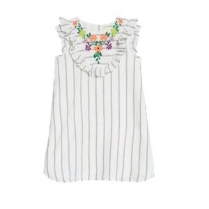 Tucker + Tate Embroidered Ruffle Dress